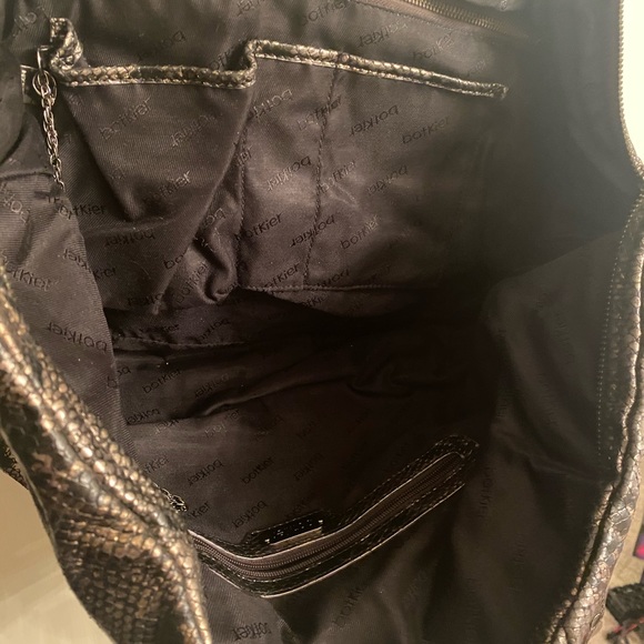Botkier Metallic Snakeskin large shoulder bag - Picture 4 of 9